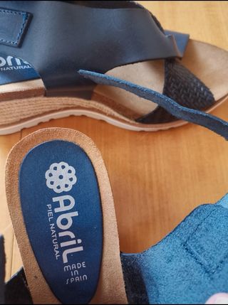 Sandalias de cuña