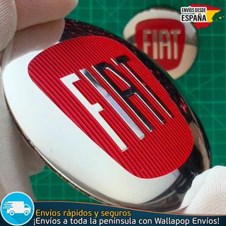 X4 Emblemas Fiat 56mm Pegatinas Tapacubos Llantas