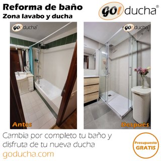 Reforma tu baño con GO!ducha