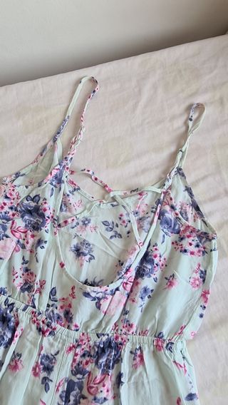 Mono flores azul de H&M