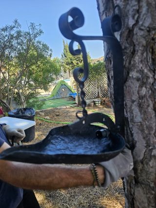 Portalámparas decorativo