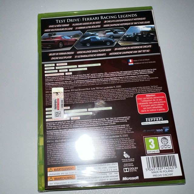 (Precintado) Test Drive Ferrari XBOX360