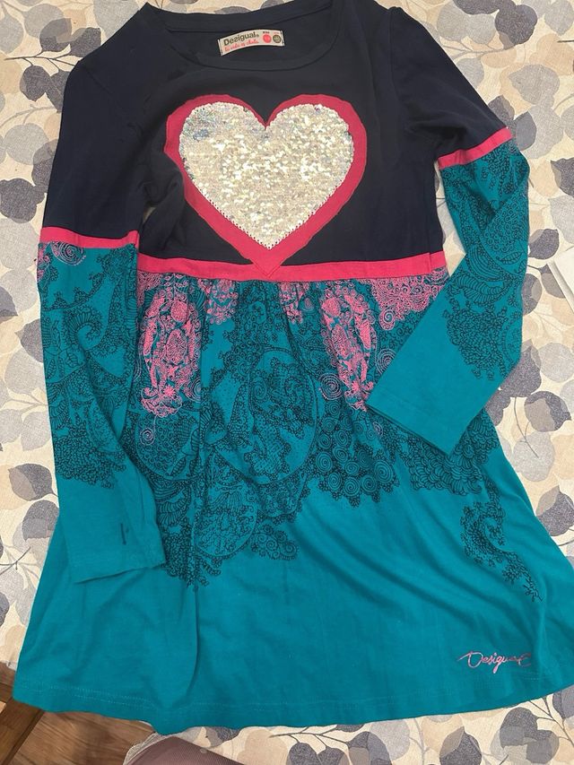 Vestido nina desigual 7/8