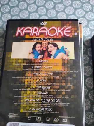 Karaoke + DVD canciones