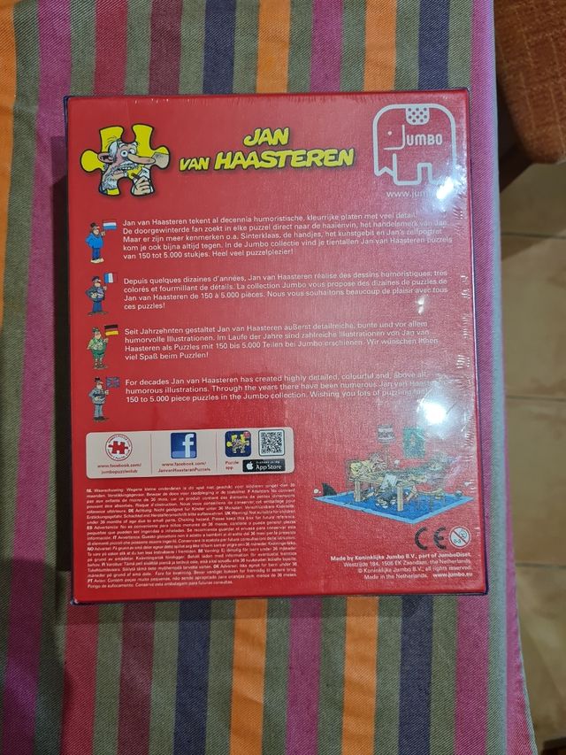 Puzzle jumbo fuego  de 500 piezas.PRECINTADO