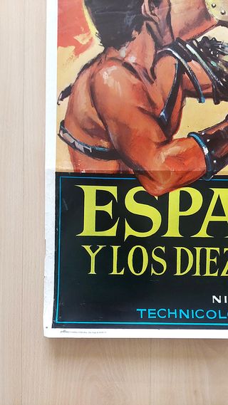 Cartel original Espartaco y los gladiadores (1964)
