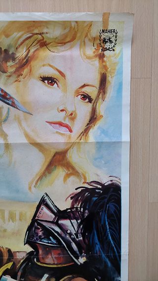 Cartel original Espartaco y los gladiadores (1964)