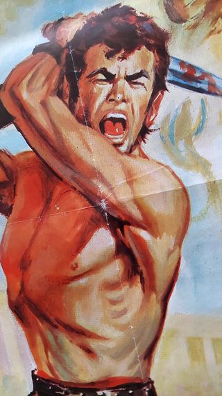 Cartel original Espartaco y los gladiadores (1964)