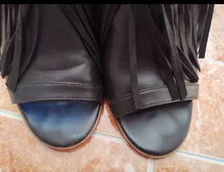 Sandalias negras