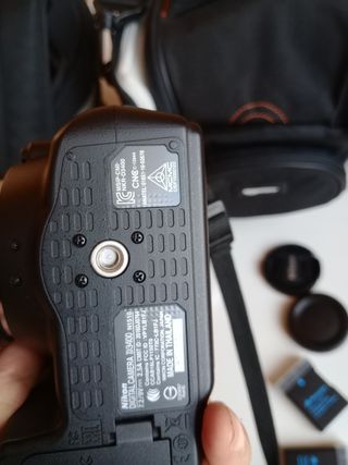 Cámara de fotos nikon