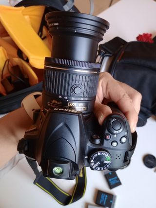 Cámara de fotos nikon