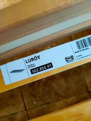 Cama niñ@s. Modelo Luroy, ikea