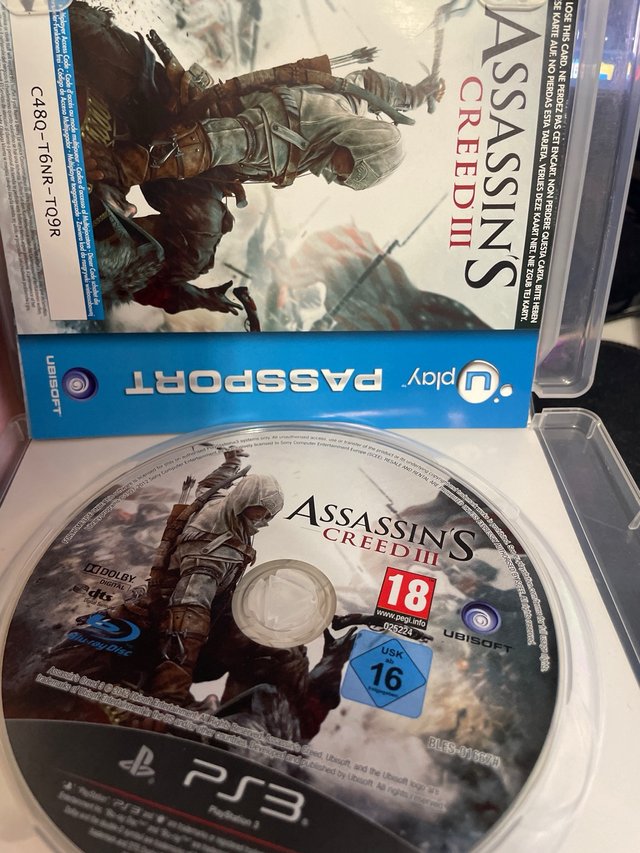 Assassins Creed 3 ps3