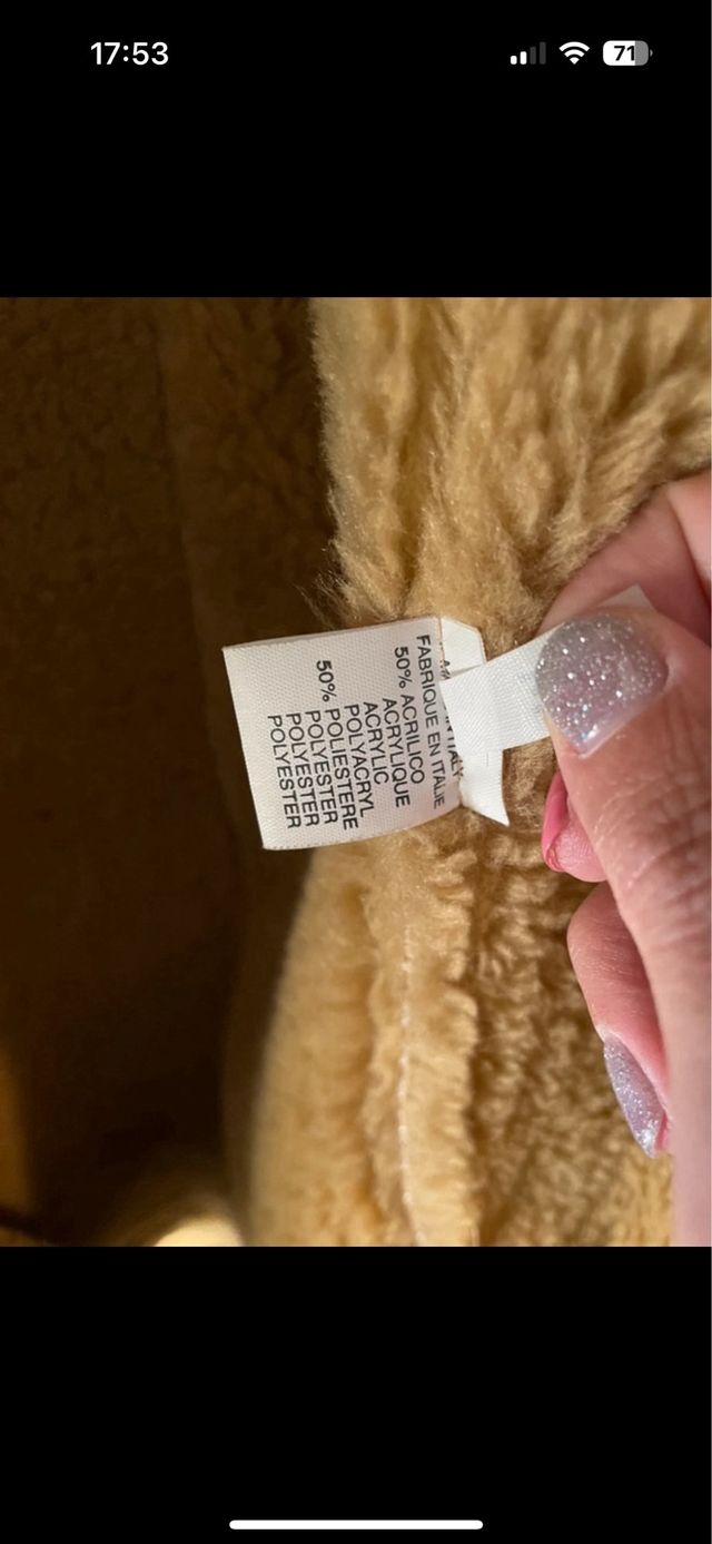 Cappotto scamosciato