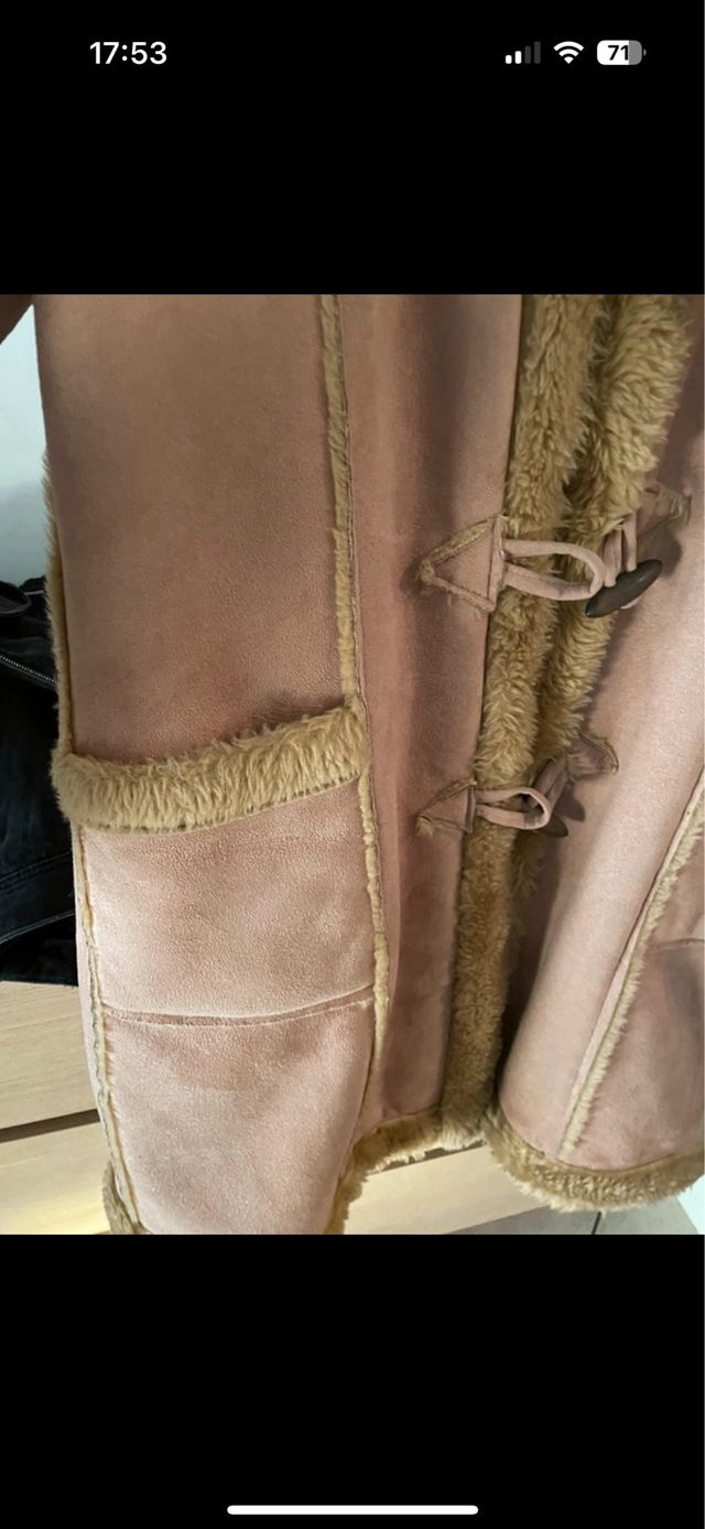 Cappotto scamosciato