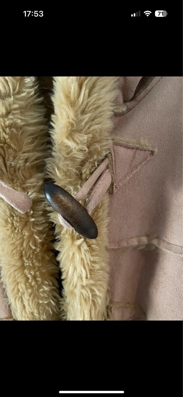 Cappotto scamosciato