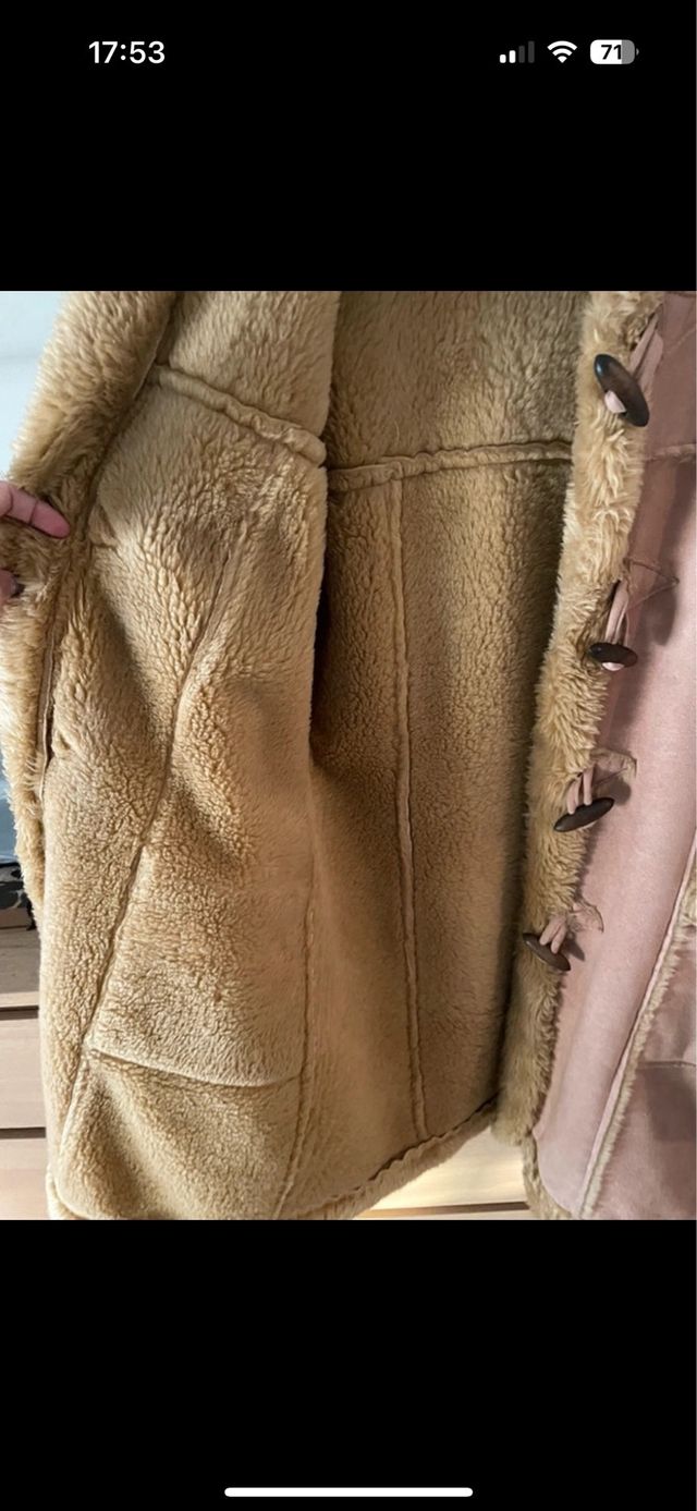 Cappotto scamosciato