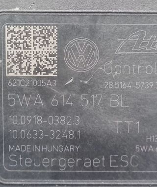 Modulo ABS VW Audi Skoda 5WA614517BL 10.0918