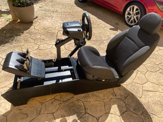 Cockpit simracing estilo F1 + Logitech G29 + H