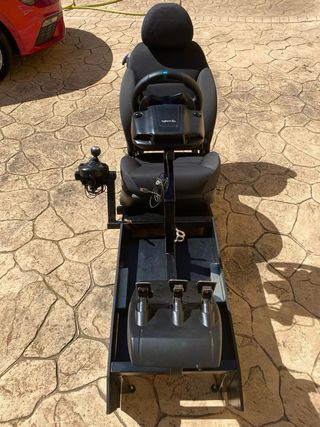 Cockpit simracing estilo F1 + Logitech G29 + H