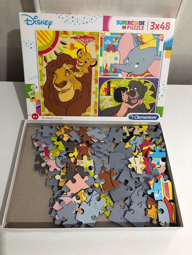 Puzzle Disney 3 x 48 piezas 4+