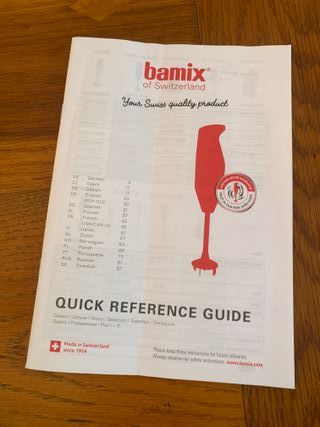 Bamix-M350 Nueva sin estrenar
