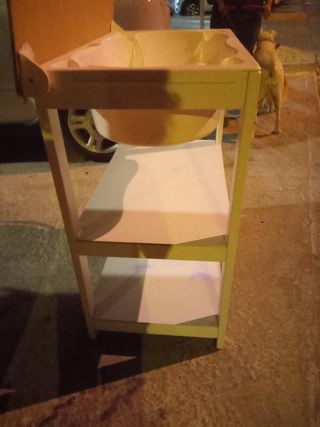  cambiador bebé bañera Cuna decor