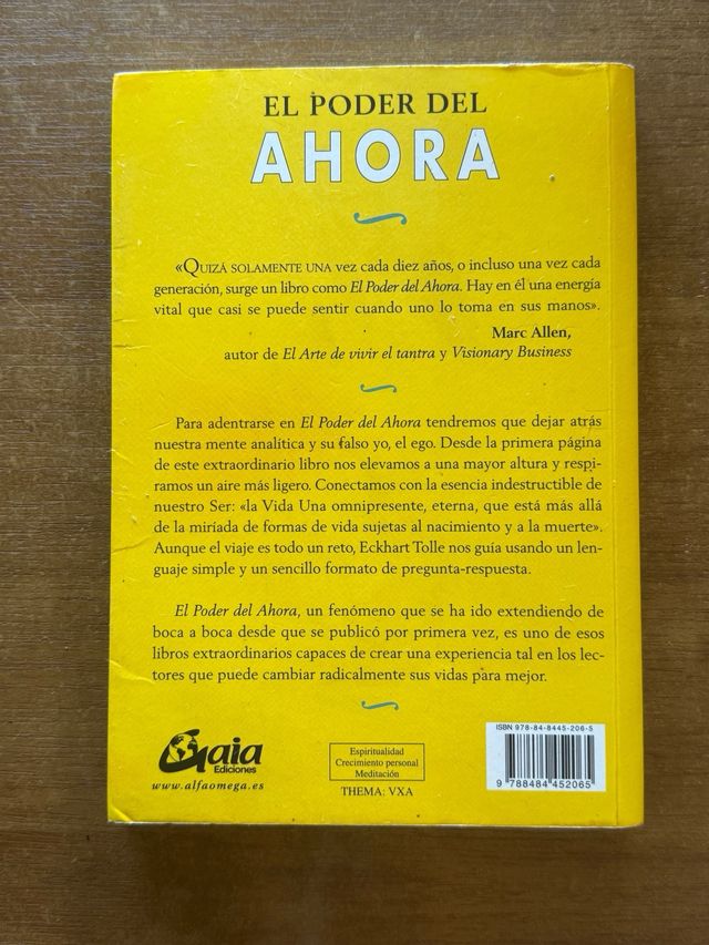 El Poder del Ahora - Eckhart Tolle