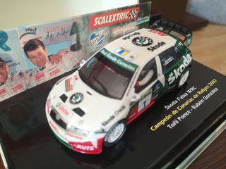 Skoda Fabia WRC Scalextric