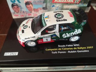 Skoda Fabia WRC Scalextric