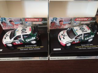 Skoda Fabia WRC Scalextric