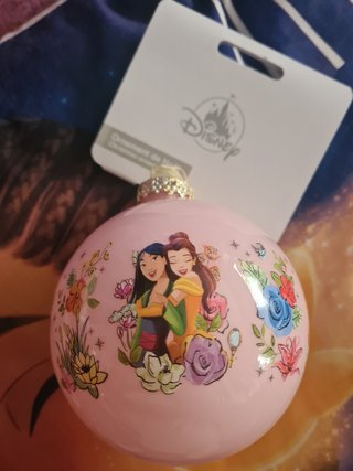 BOLA DE NAVIDAD PRINCESAS DISNEY.