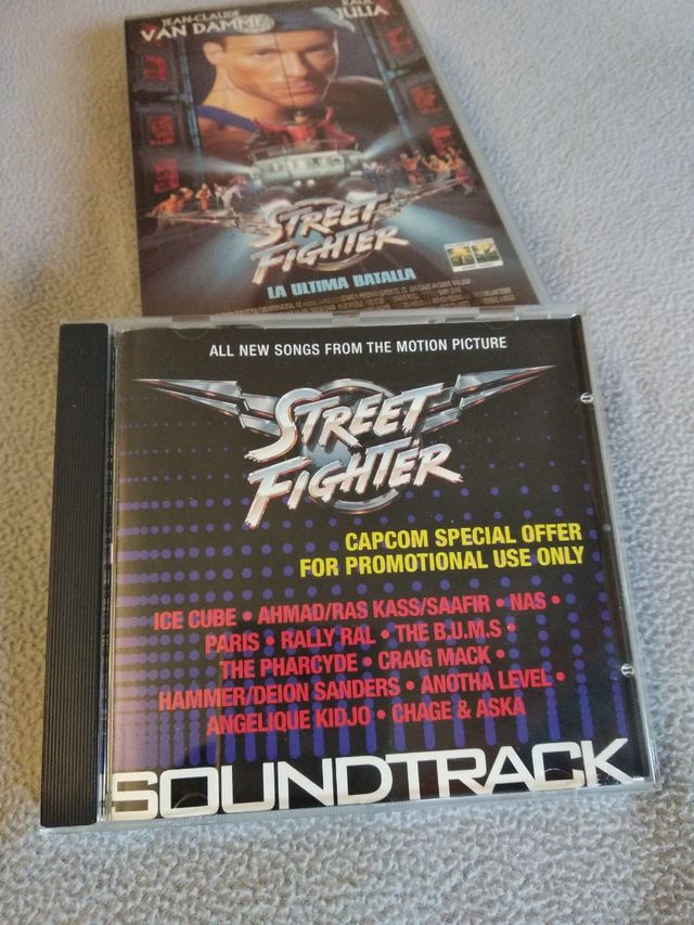 CD Musica Banda Sonora STREET FIGHTER Capcom