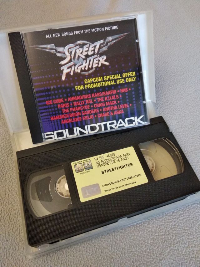 CD Musica Banda Sonora STREET FIGHTER Capcom