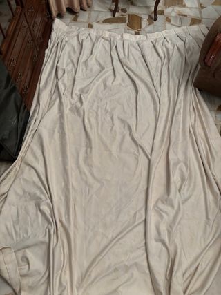 Colcha y cortina a juego