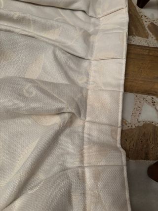 Colcha y cortina a juego