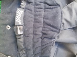 Pantalón de nieve negro con tirantes talla 146/152