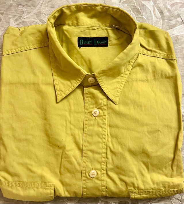 Camicia uomo Berry Logan 100% cotone NUOVA