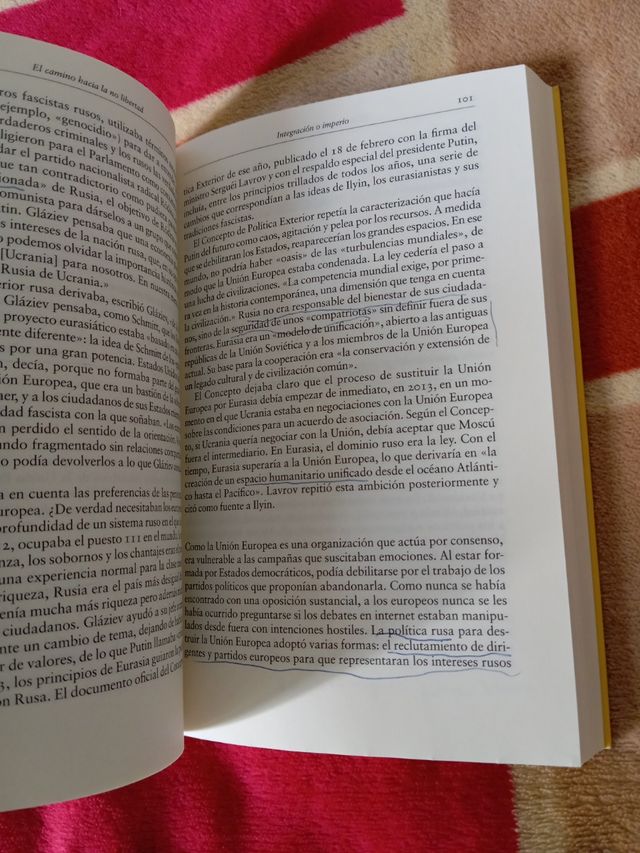 El camino hacia la no libertad
