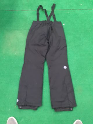Pantalón nieve crivit talla 158/164 negro tirantes
