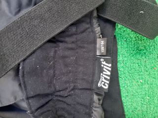 Pantalón nieve crivit talla 158/164 negro tirantes