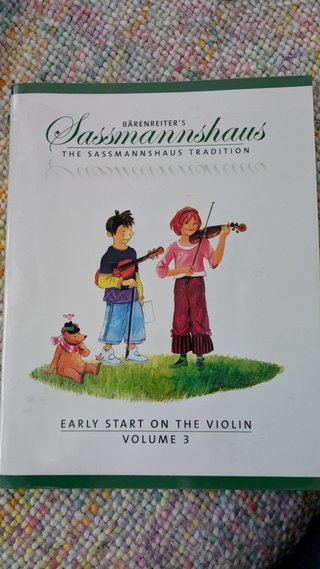 Sassmannshaus para violín volumen 3