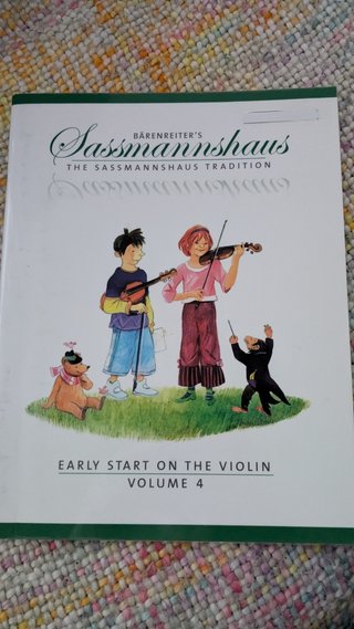 Sassmannshaus para violín volumen 4