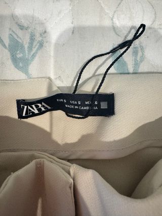 Pantalon pitillo talle alto Zara
