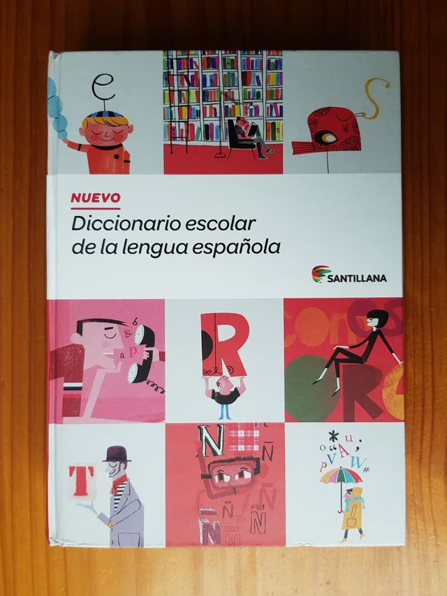 NUEVO DICCIONARIO ESCOLAR DE LA LENGUA ESPAÑOLA ( DE 3 A 6 Primaria) SANTILLANA (Spanish Edition)