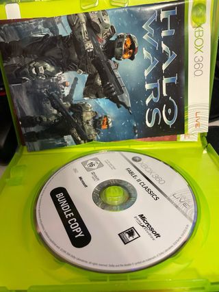Bundle Halo Wars y Fable 2 xbox 360