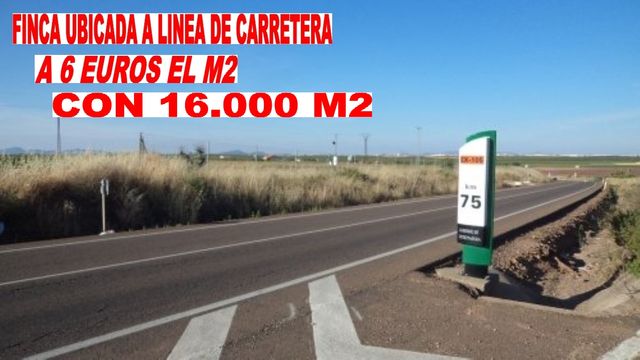 PARCELA RUSTICA A 6 € EL METRO TOTAL 95000 EUR
