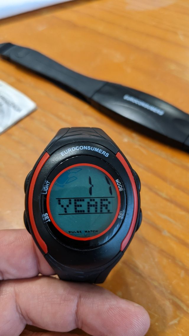 Relógio monitor frequência cardíaca