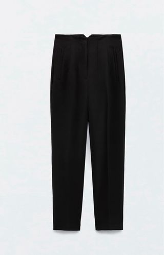 Pantalon pitillo talle alto zara