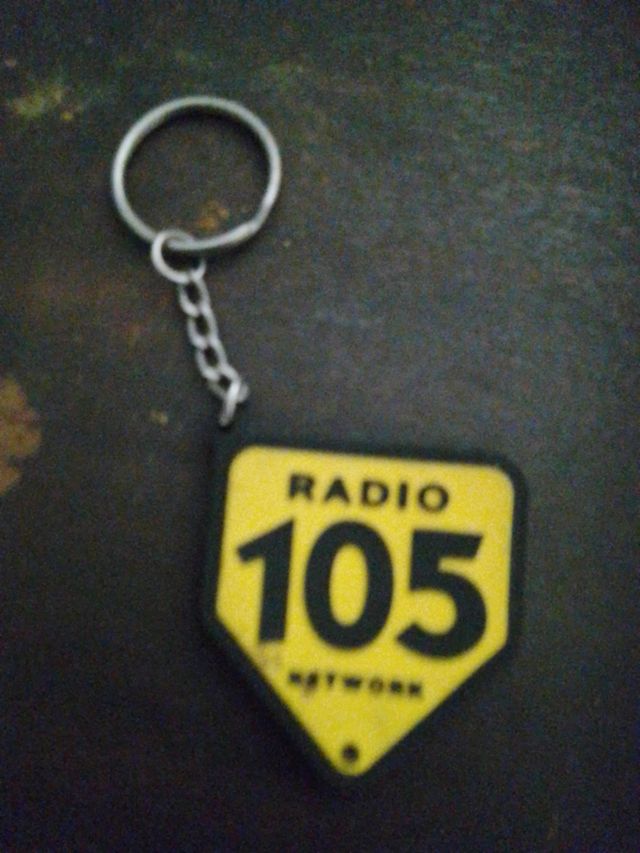 Portachiavi radio 105 e omaggio segna